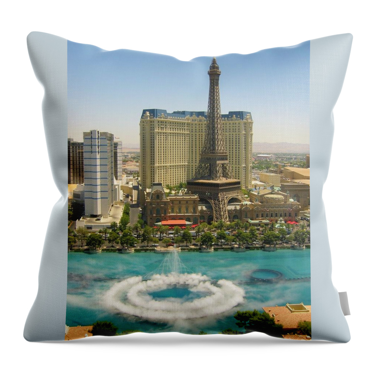 Paris Hotel Throw Pillow featuring the photograph Ready to Dance by Angela J Wright