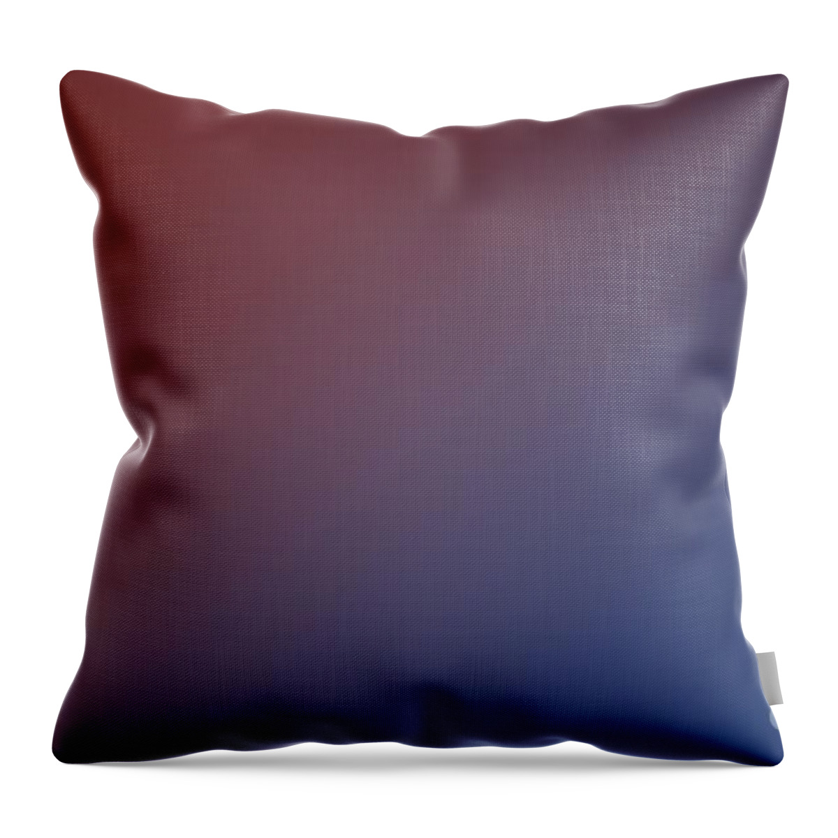Blue Throw Pillow featuring the digital art Red and Blu by Archangelus Gallery