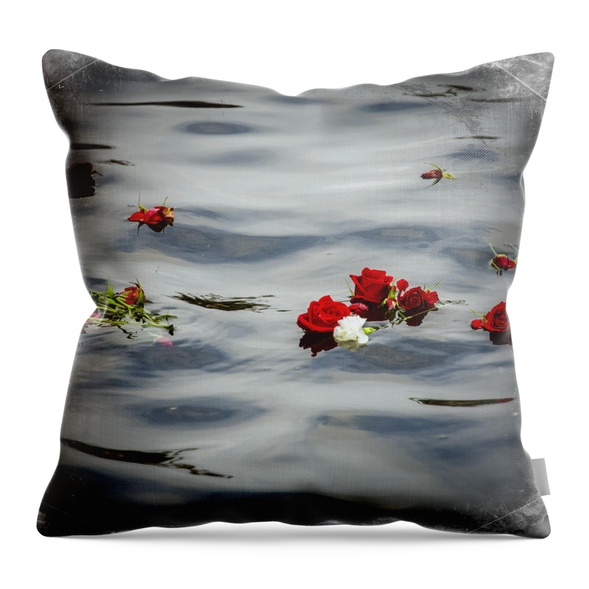 Memorial Throw Pillow featuring the photograph Remember by Carolyn Marshall