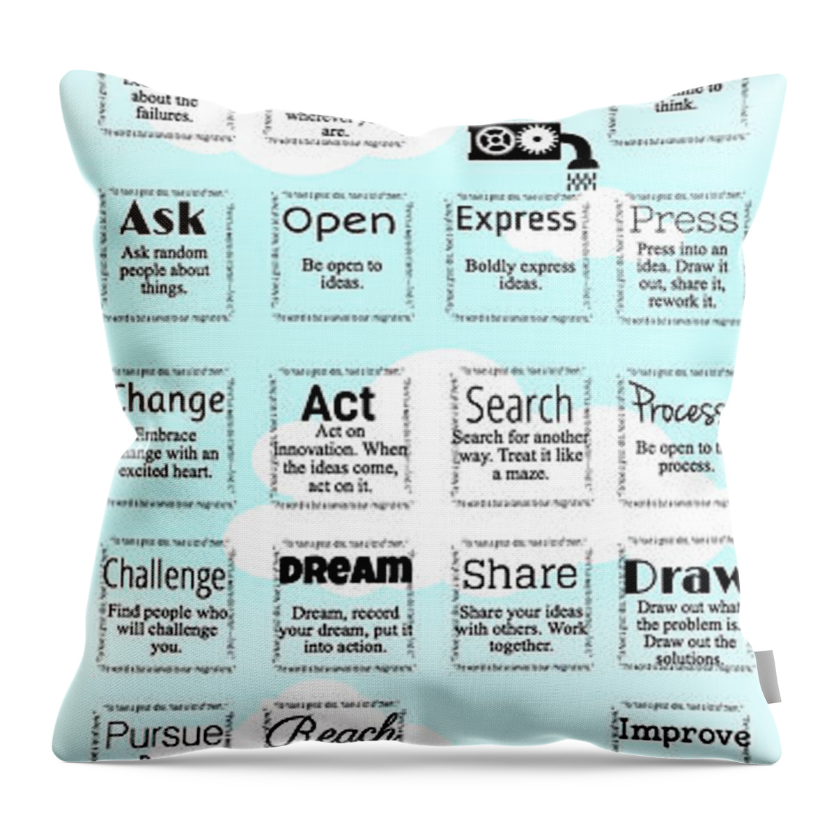  Throw Pillow featuring the photograph Rethinking Innovation by Shawn MacMeekin