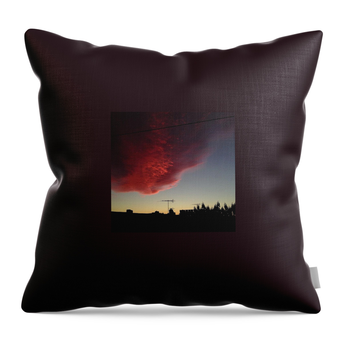 Nofilter Throw Pillow featuring the photograph Right Now by Katie Cupcakes
