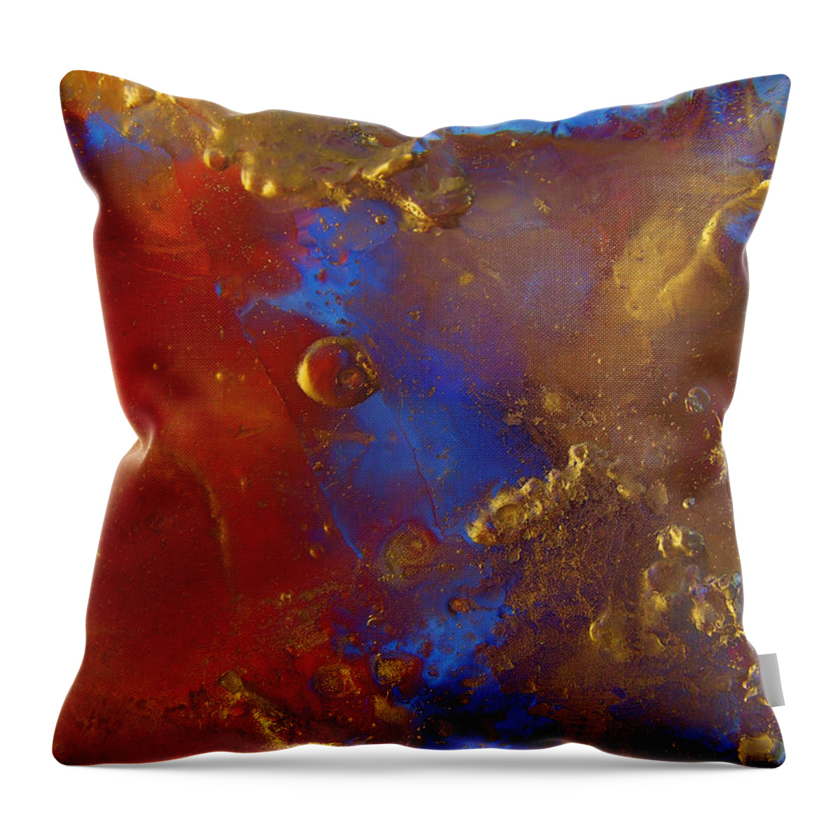 Rupture Throw Pillow featuring the photograph Rupture by Sami Tiainen