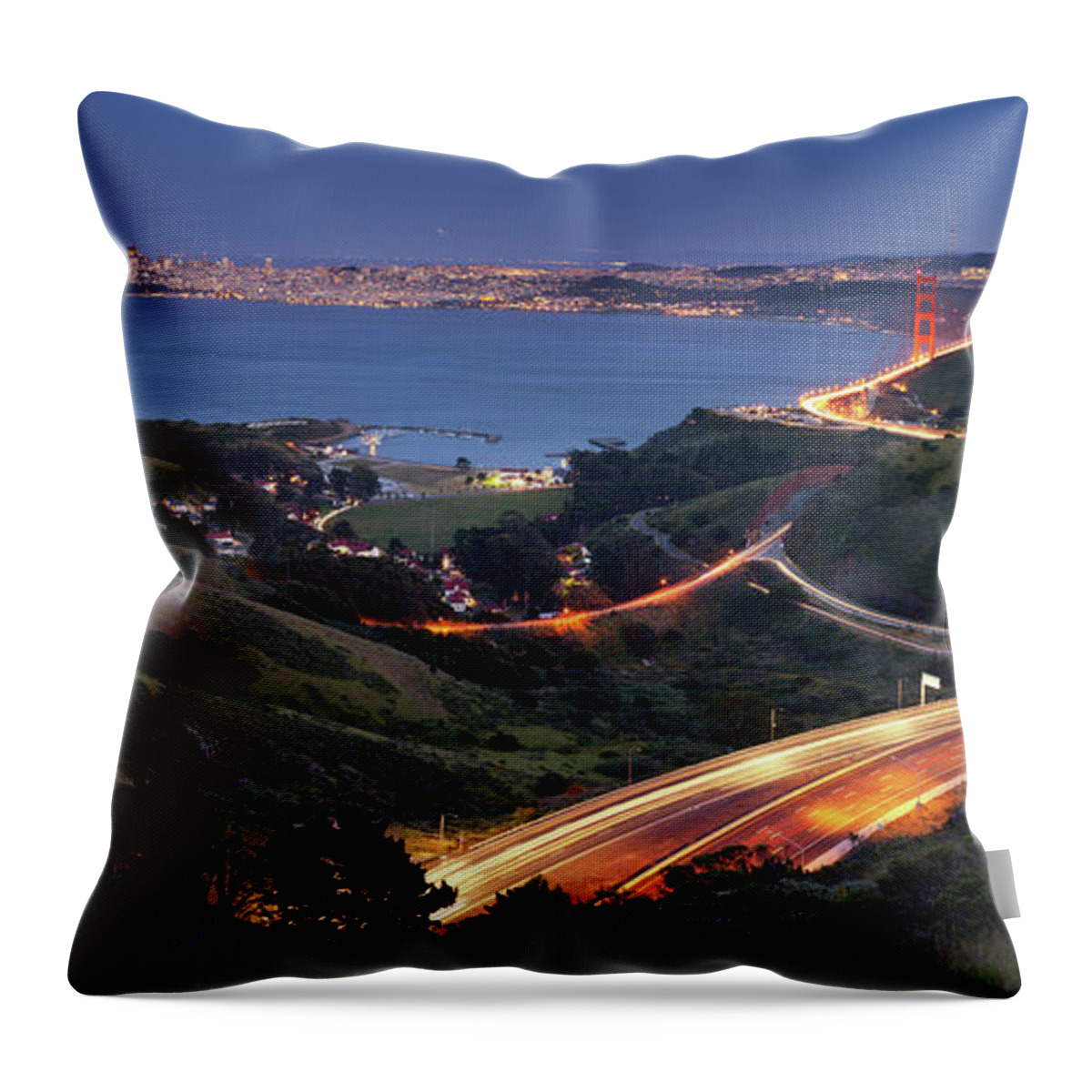 Scenics Throw Pillow featuring the photograph S Marks The Spot by Vicki Mar Photography