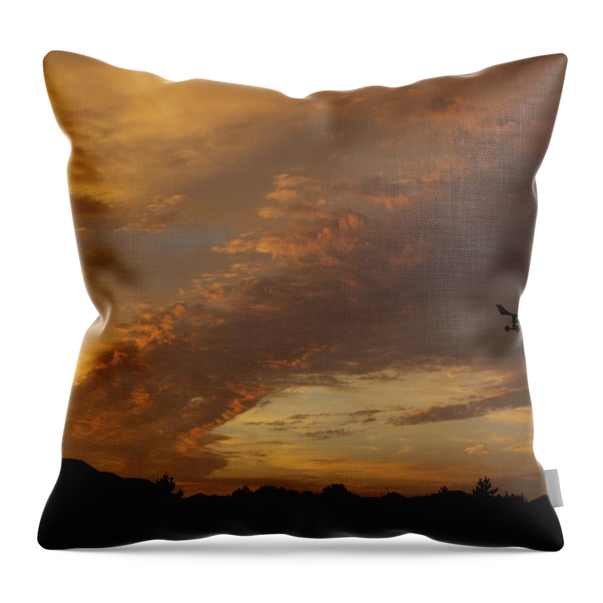 Lincoln Throw Pillow featuring the photograph Sailor Take Warning by Caryl J Bohn