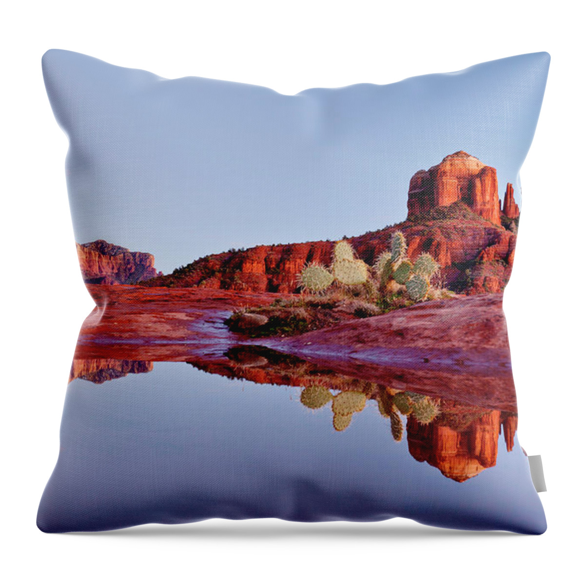Scenics Throw Pillow featuring the photograph Sedona Arizona by Dougberry