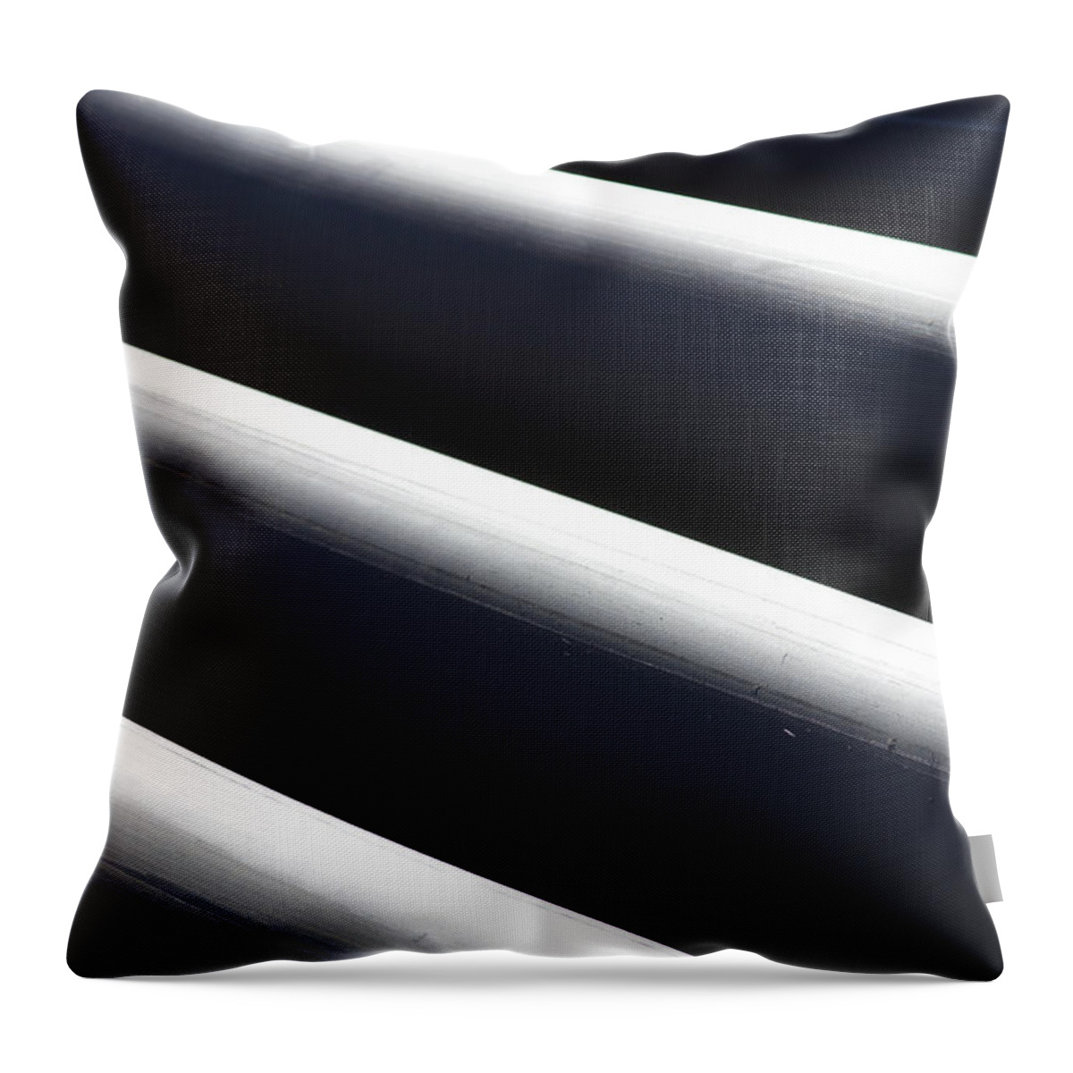 Tubes Throw Pillow featuring the photograph Shadow and Light Number 1 by James BO Insogna