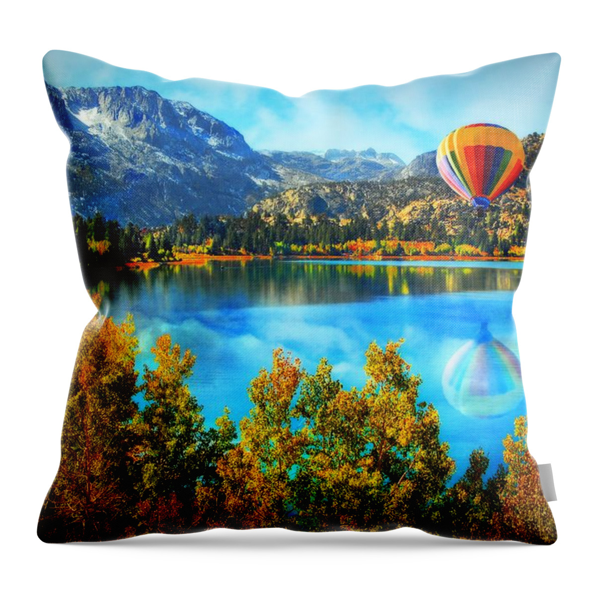 Dream Throw Pillow featuring the photograph Sierra Dreaming by Lynn Bauer