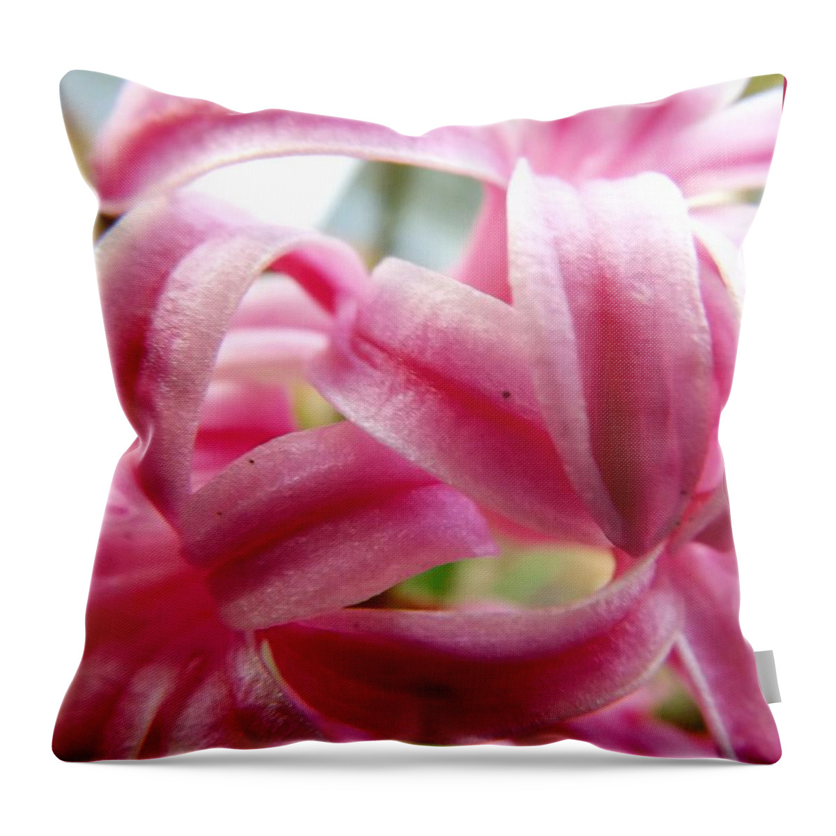 Flower Throw Pillow featuring the photograph Simply Yours by Robyn King