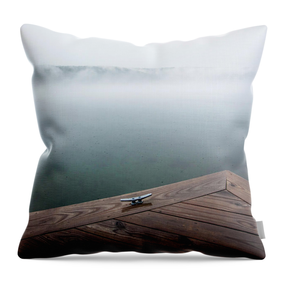 Tranquility Throw Pillow featuring the photograph Skaneateles Lake by Ben Girardi