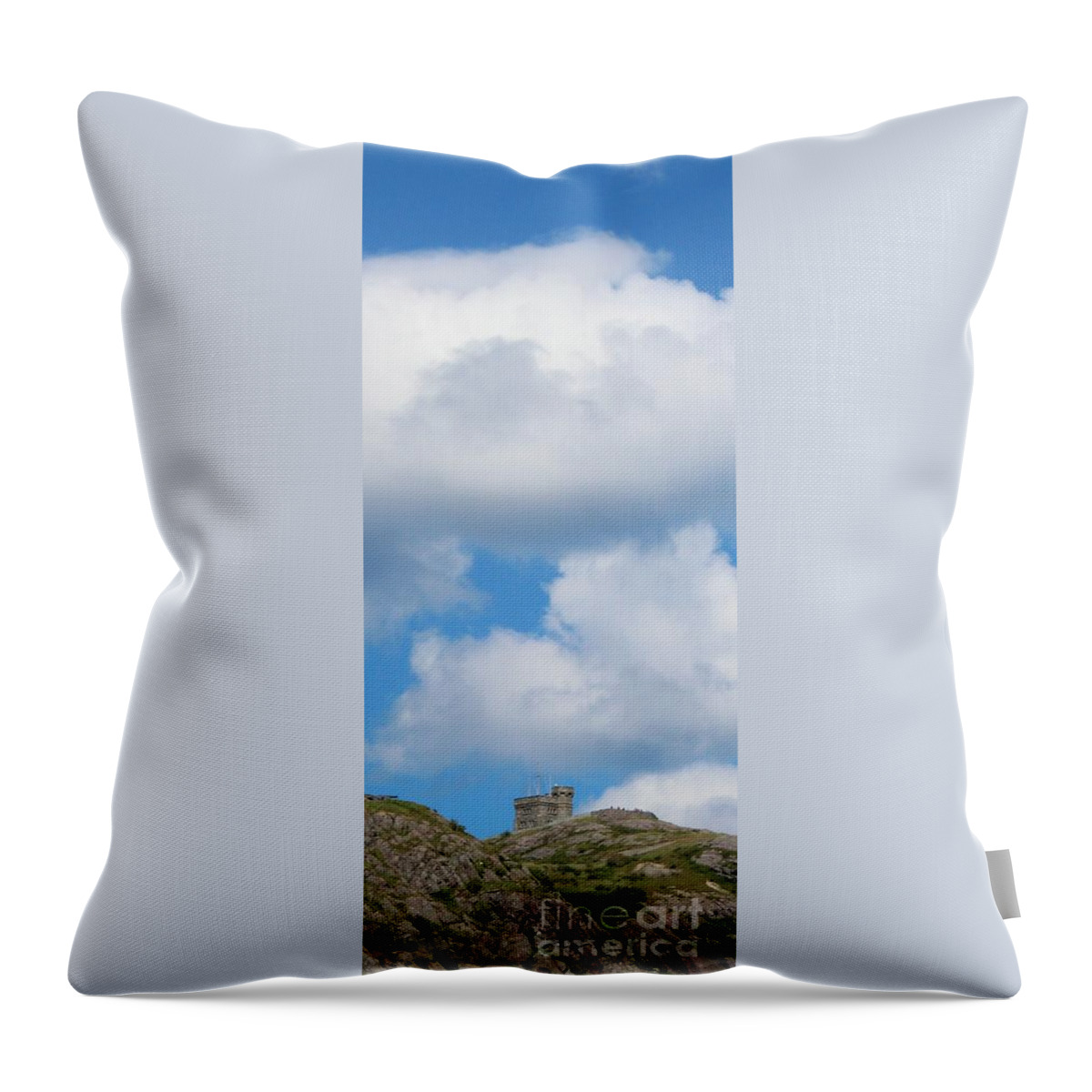 Sky High Throw Pillow featuring the photograph Sky High by Barbara A Griffin