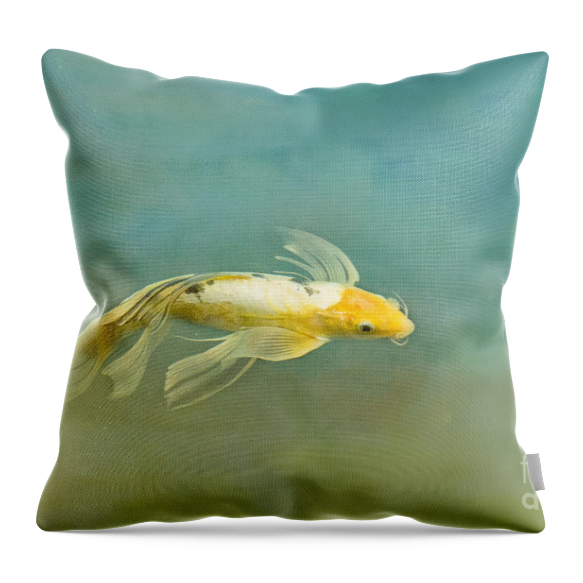 Fish Throw Pillow featuring the photograph Skylark by Marilyn Cornwell
