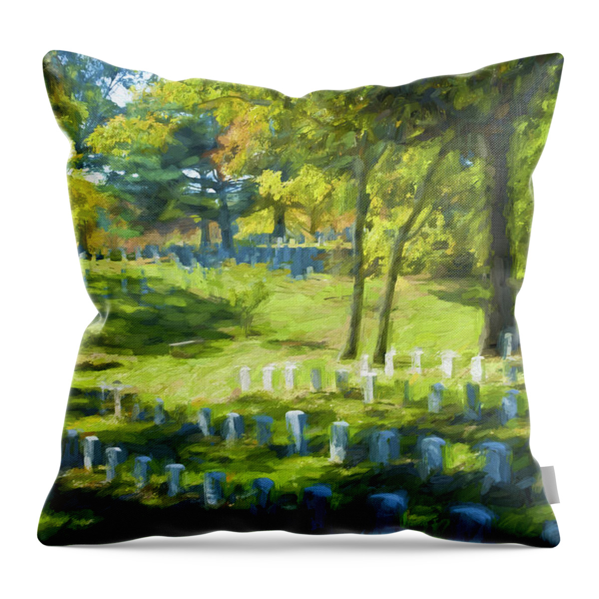 Topaz Throw Pillow featuring the photograph Sleep Time by Paul W Faust - Impressions of Light