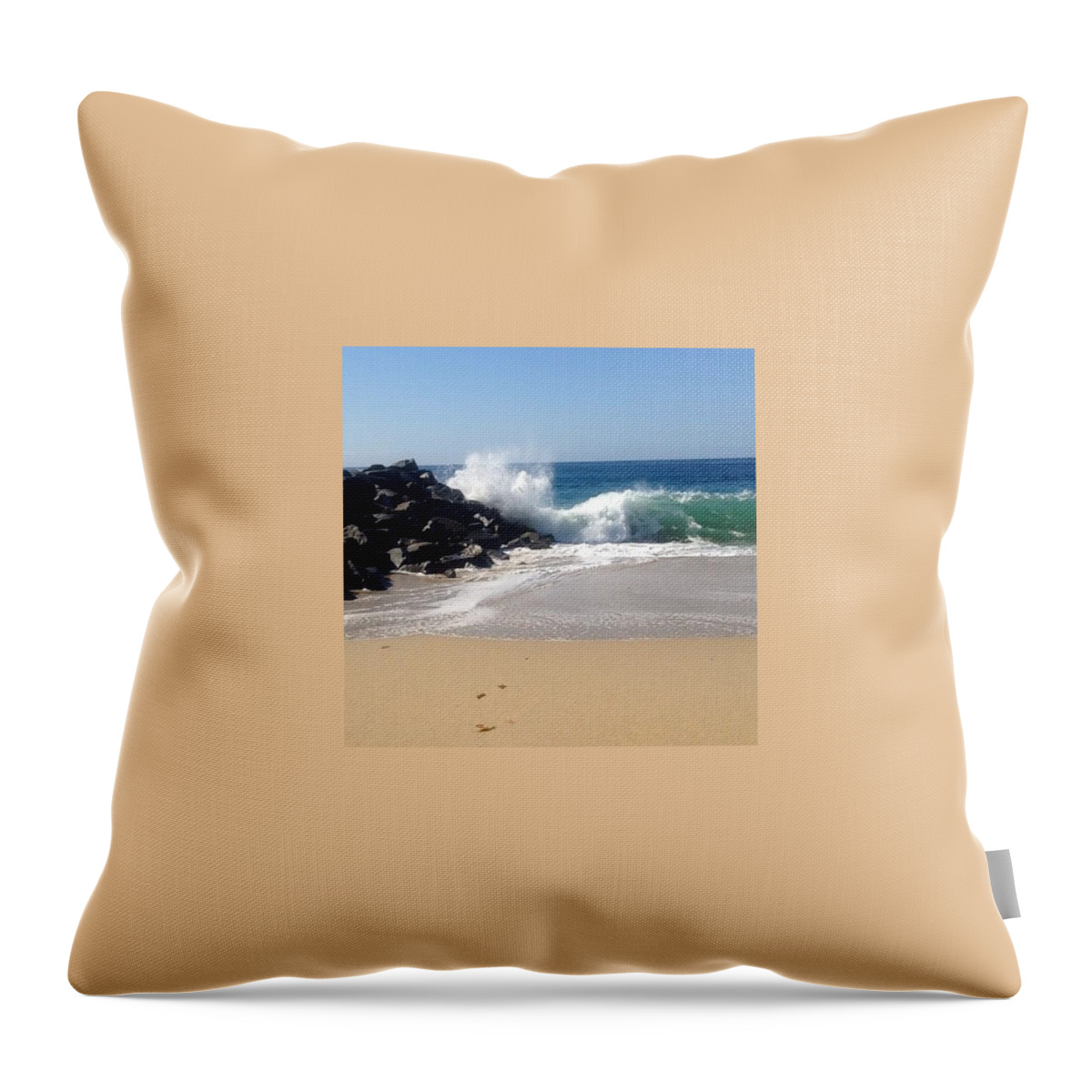 Procamapp Throw Pillow featuring the photograph Slow Mojo by J Lopez