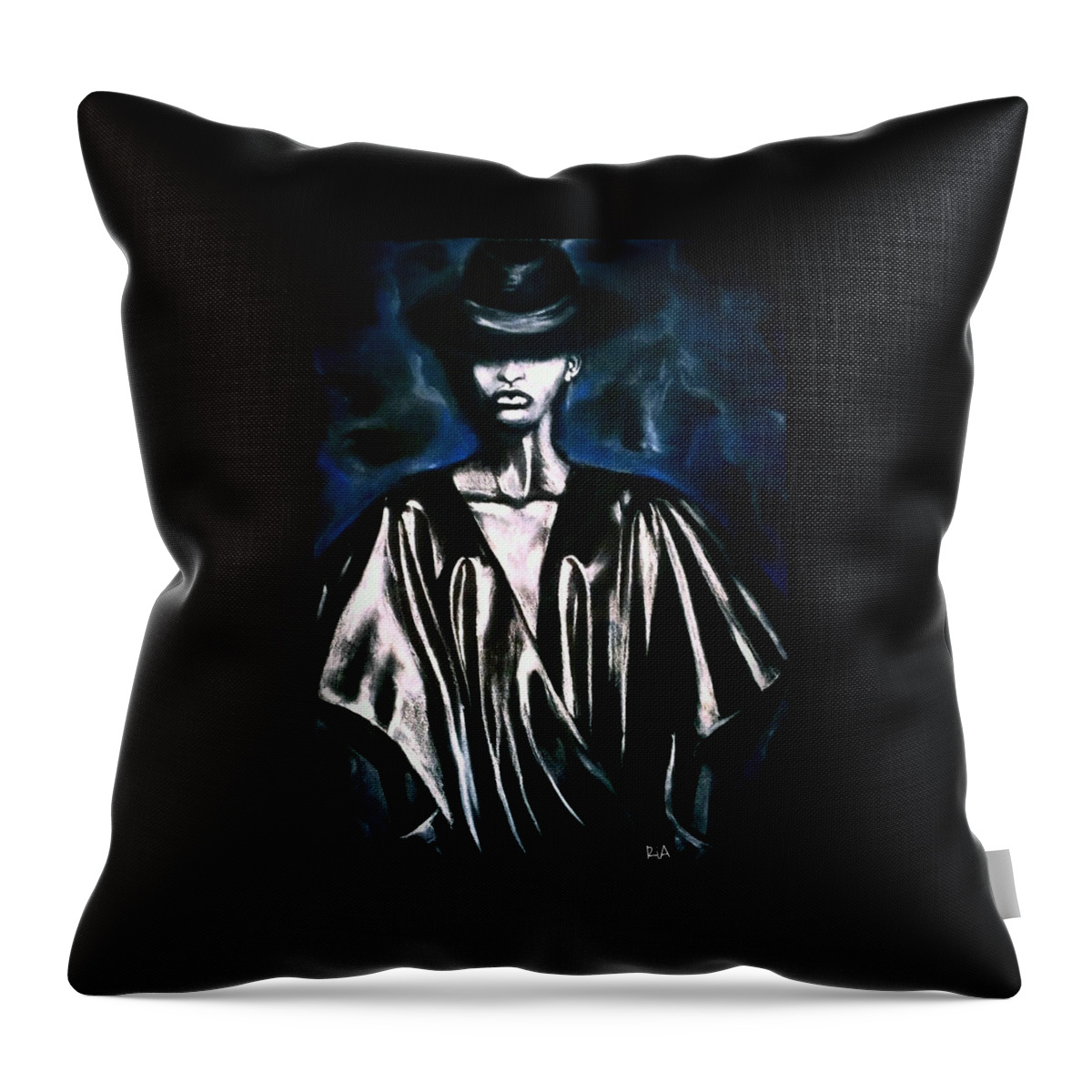 Sexy Throw Pillow featuring the photograph Smooth Criminal by Artist RiA