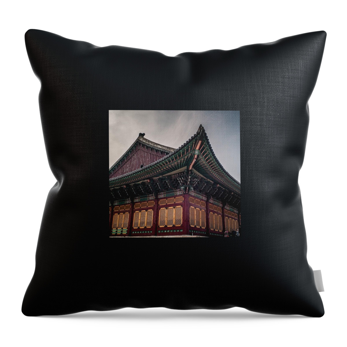 Ywam Throw Pillow featuring the photograph So Ornate - Love This! by Aleck Cartwright