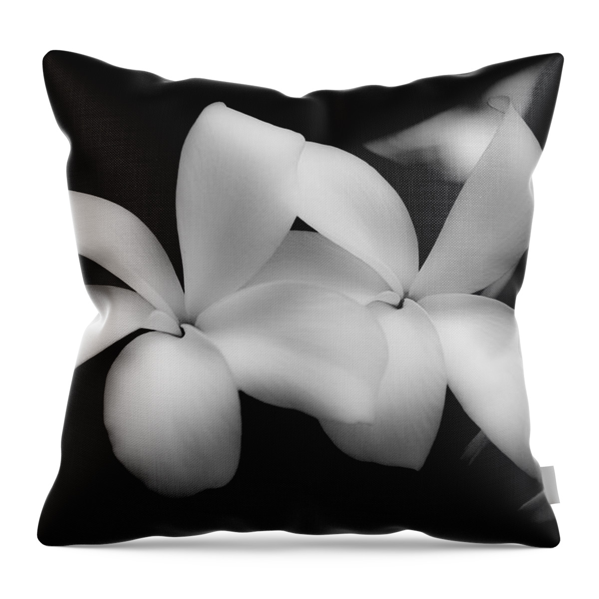 Floral Throw Pillow featuring the photograph Soft Floral Beauty by Ron White