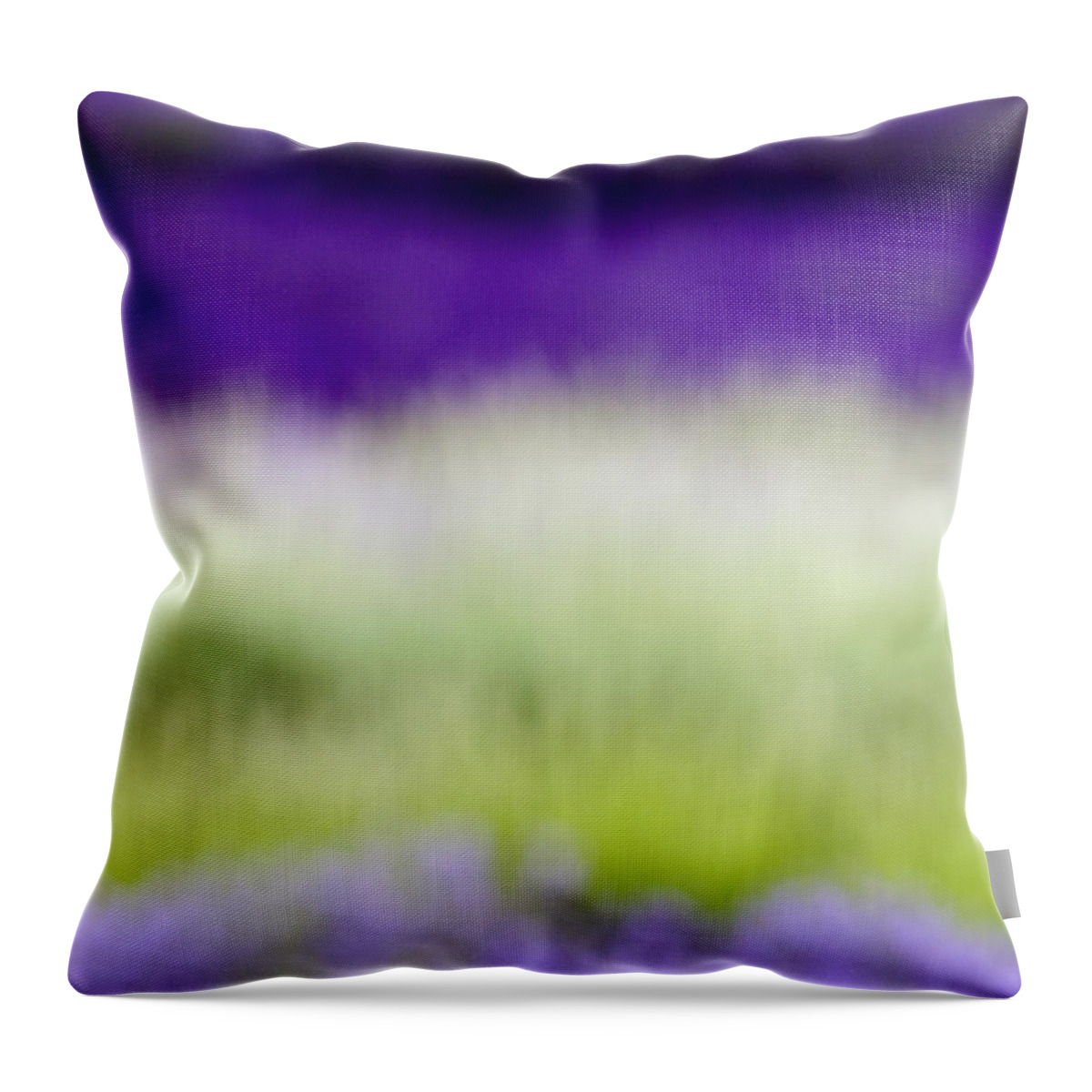 Lavender Throw Pillow featuring the photograph Soft Shades of Lavender by Tim Gainey
