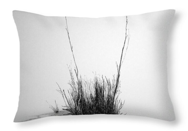Landscape Throw Pillow featuring the painting Soul Etude by A Robert Malcom