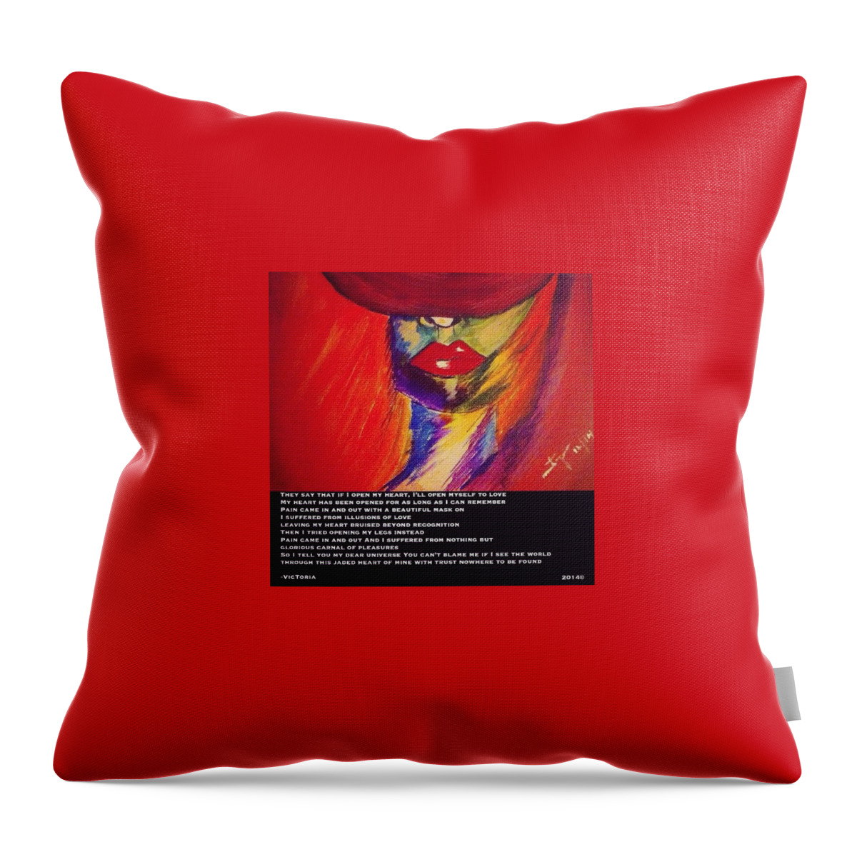 Love Throw Pillow featuring the photograph Spent My Saturday Night Relaxing With by Victoria ArtsAndWords