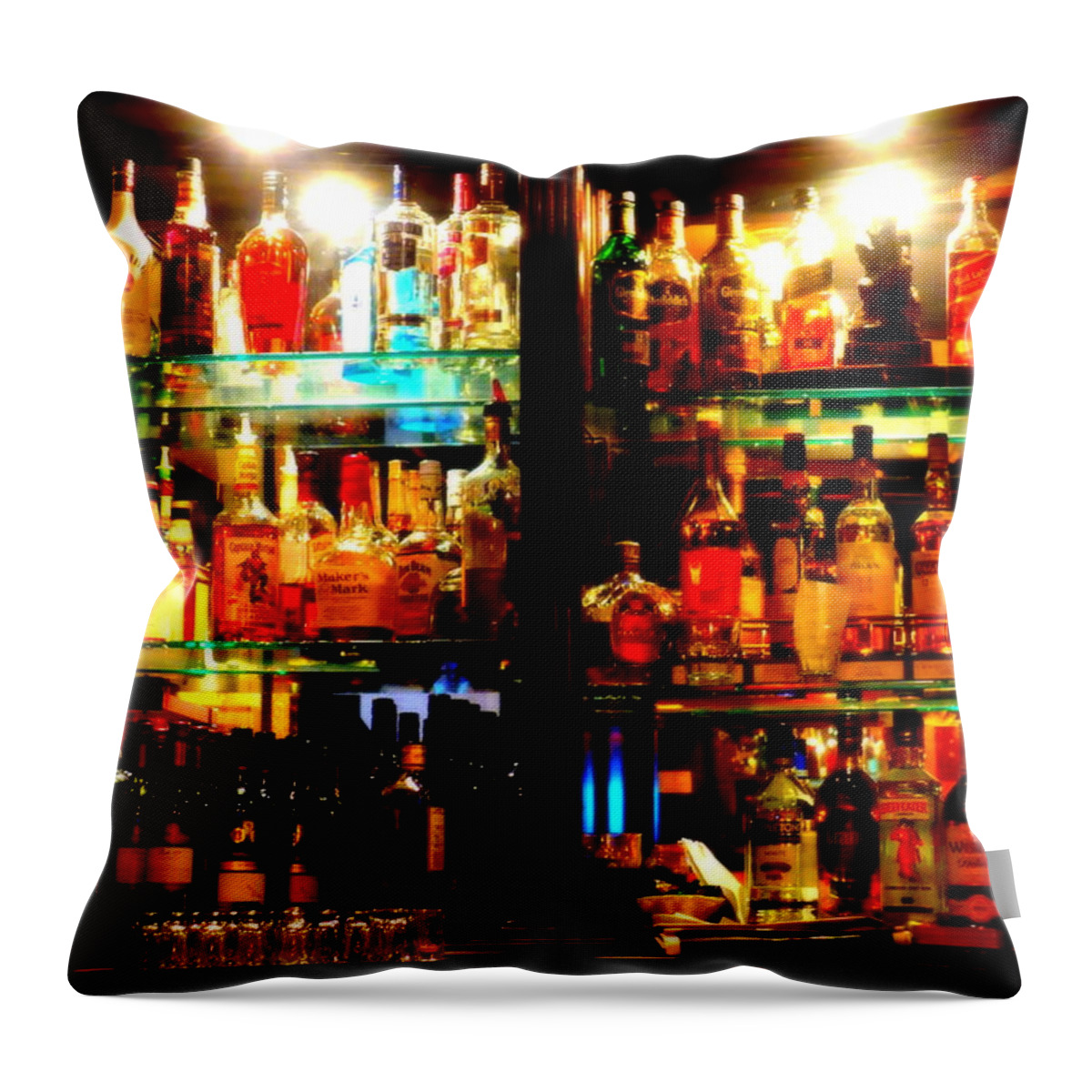 Spirits Throw Pillow featuring the photograph Spirits by Valentino Visentini
