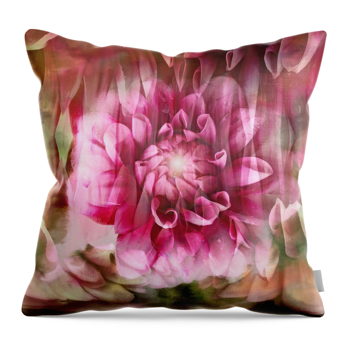 Spring Throw Pillow featuring the photograph Spring Dreaming by Linda Sannuti
