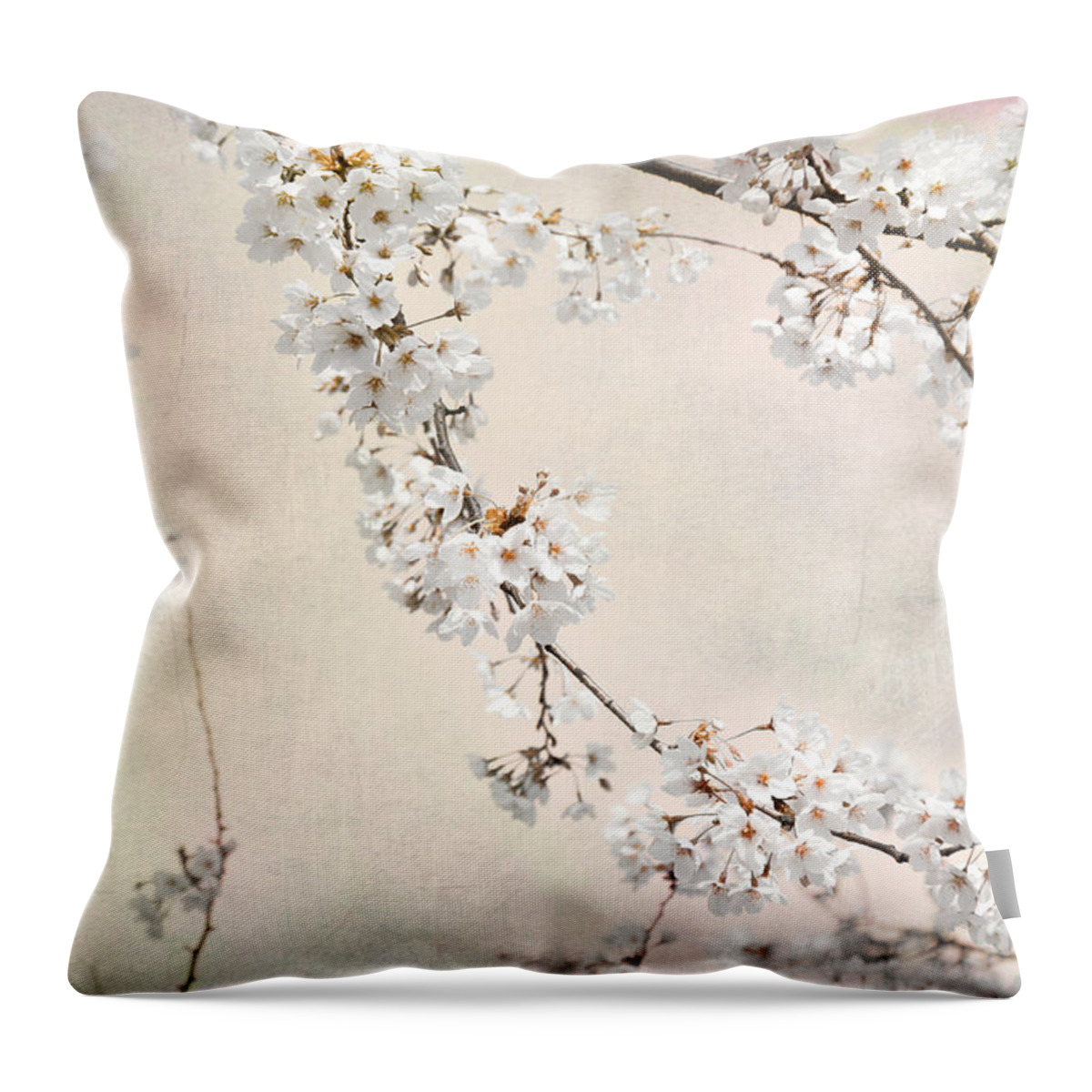 Spring Throw Pillow featuring the photograph Spring in the City by Eena Bo