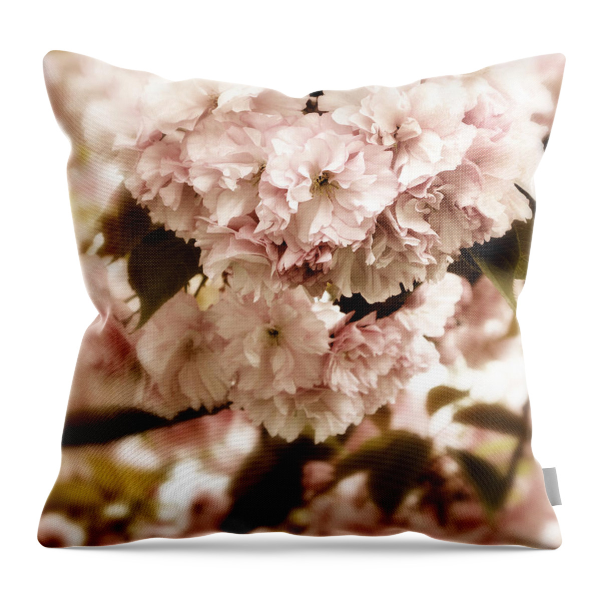 Tree Throw Pillow featuring the photograph Spring Whisper by Jessica Jenney