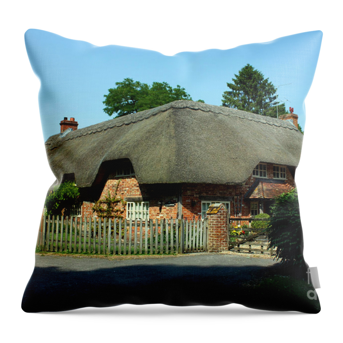 Nether Wallop Throw Pillow featuring the photograph Staplewood Nether Wallop by Terri Waters
