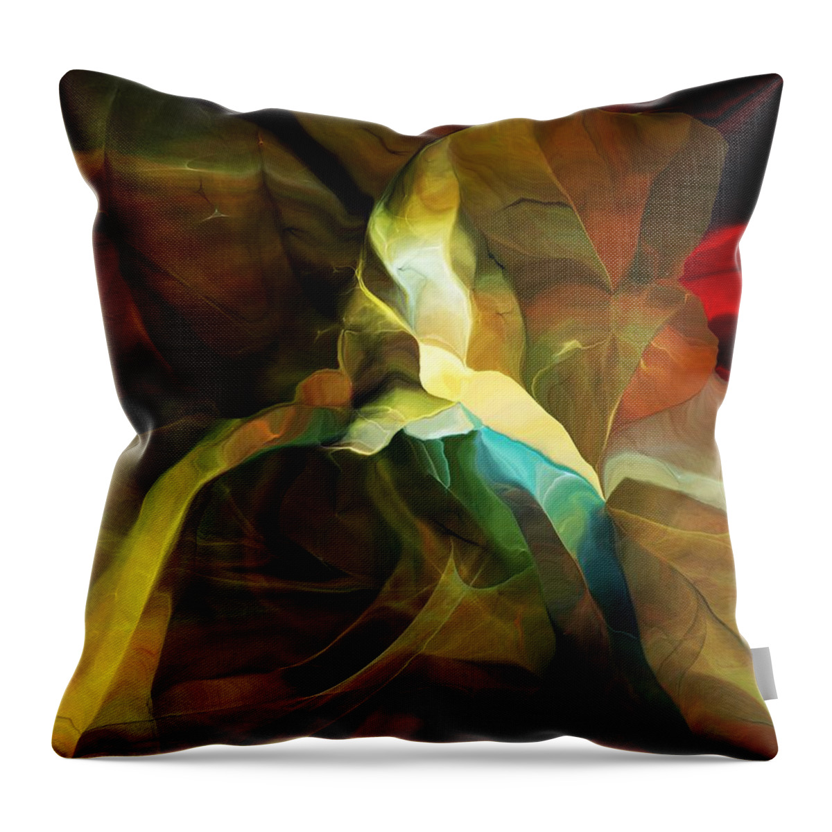  Throw Pillow featuring the digital art Still Life 110214 by David Lane