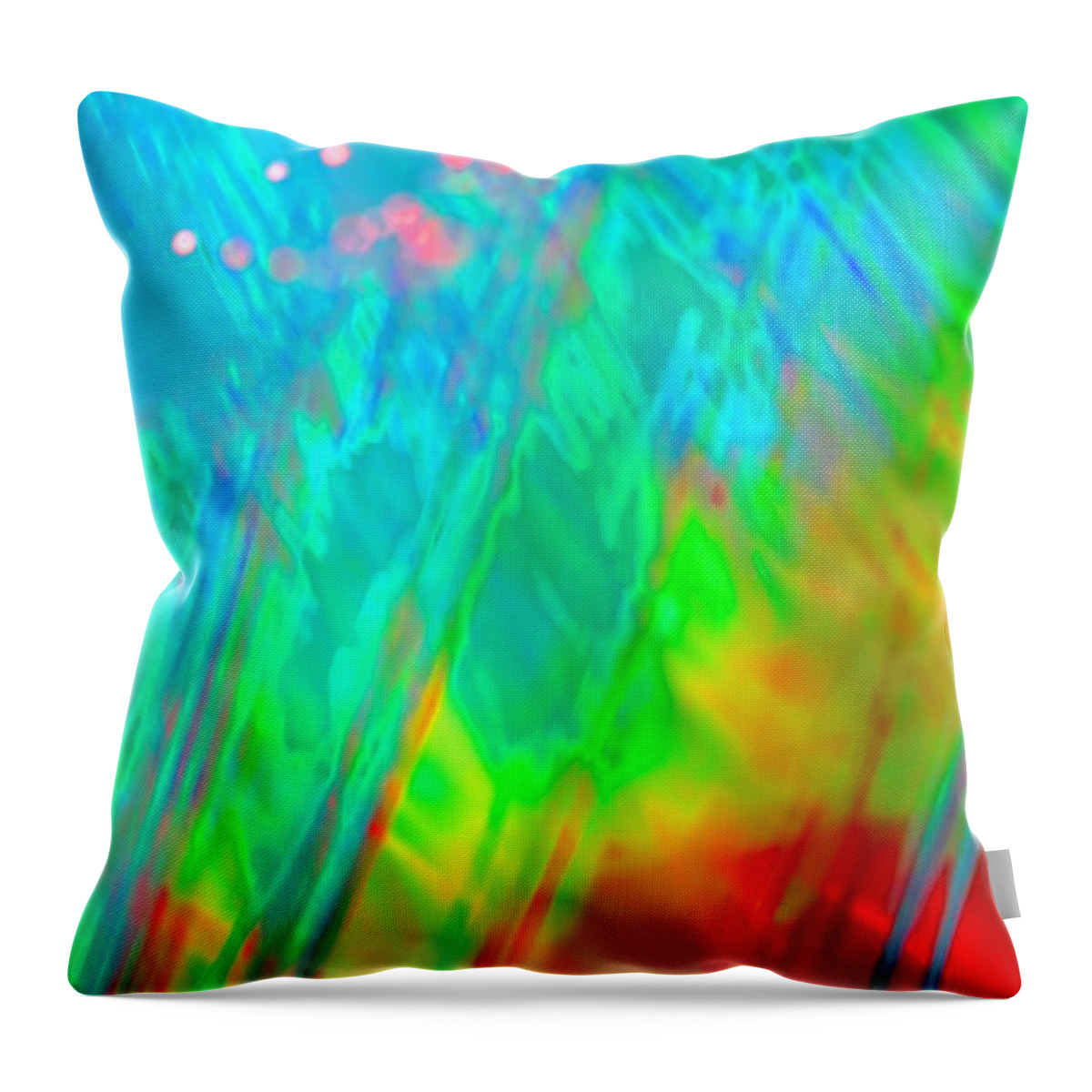 Abstract Throw Pillow featuring the photograph Stir It Up by Dazzle Zazz
