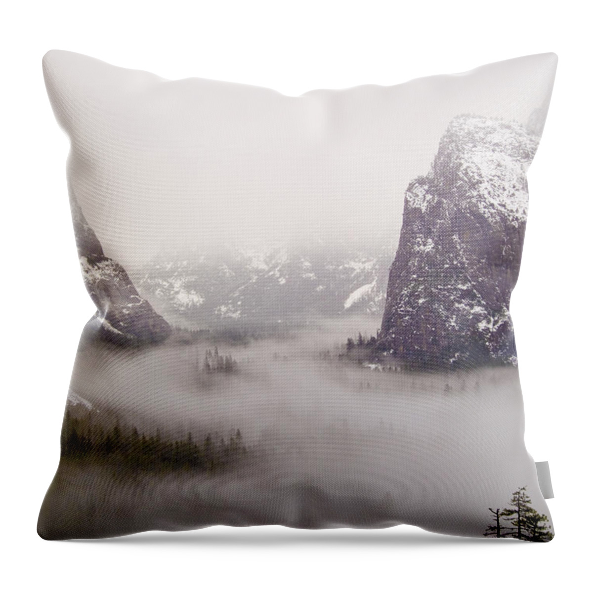  Throw Pillow featuring the photograph Storm Brewing by Bill Gallagher