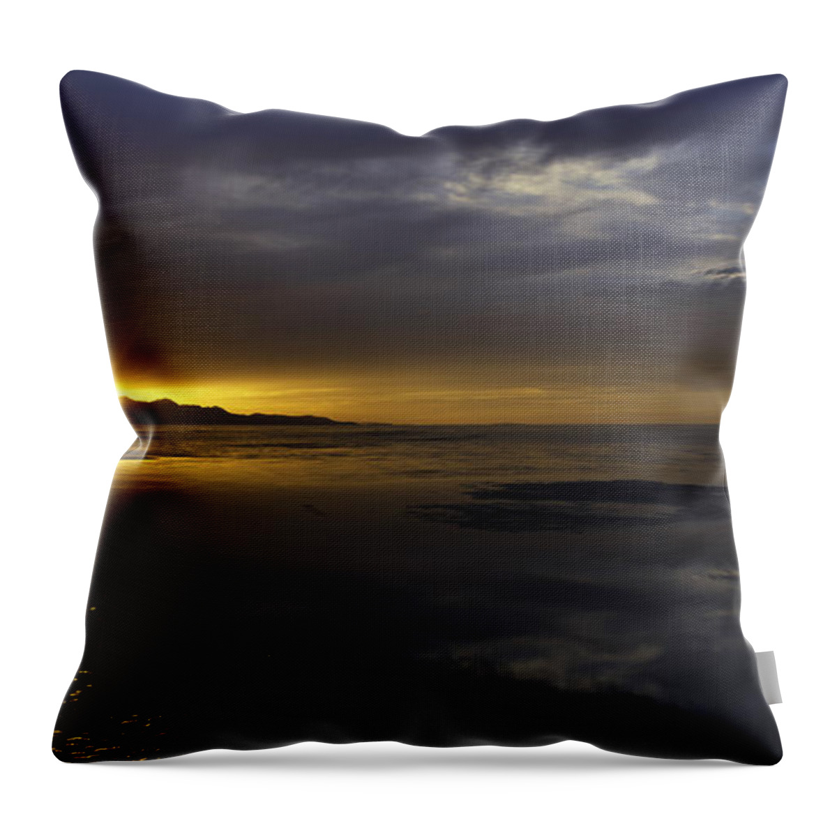 Sudden Glow Throw Pillow featuring the photograph Sudden Glow by Chad Dutson