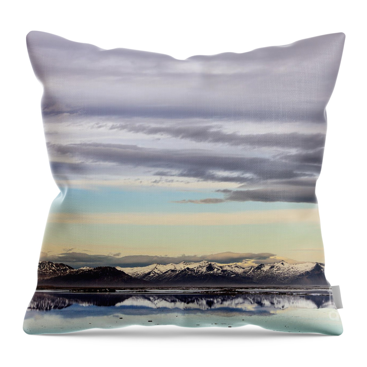 Iceland Throw Pillow featuring the photograph Summer in iceland by Gunnar Orn Arnason