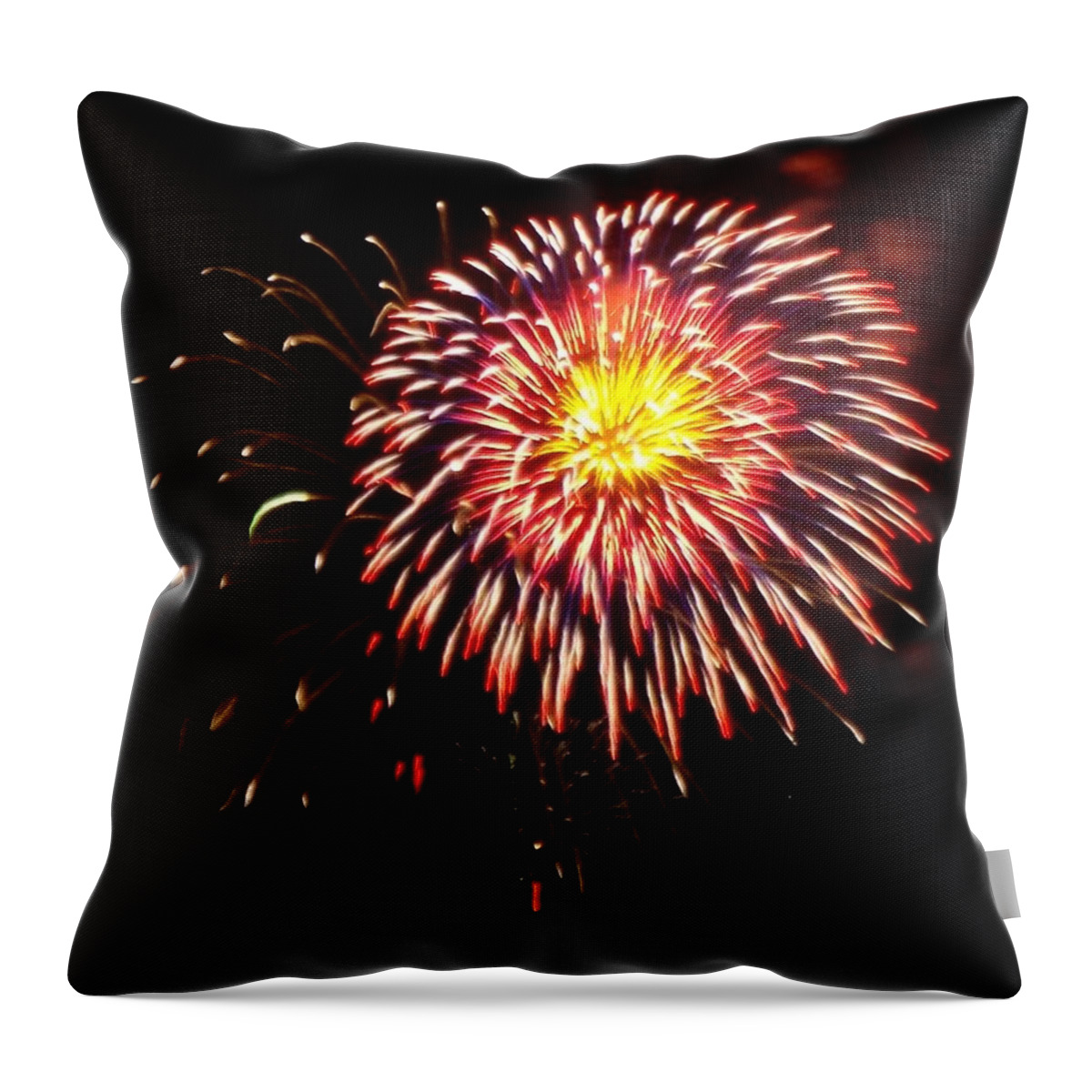 4th Of July Throw Pillow featuring the photograph Sunny Side Up by Caryl J Bohn