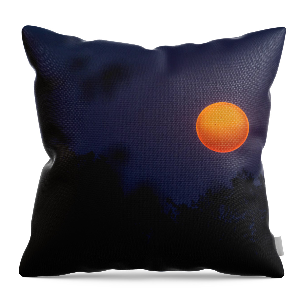 Morning Throw Pillow featuring the photograph Sunrise by SAURAVphoto Online Store