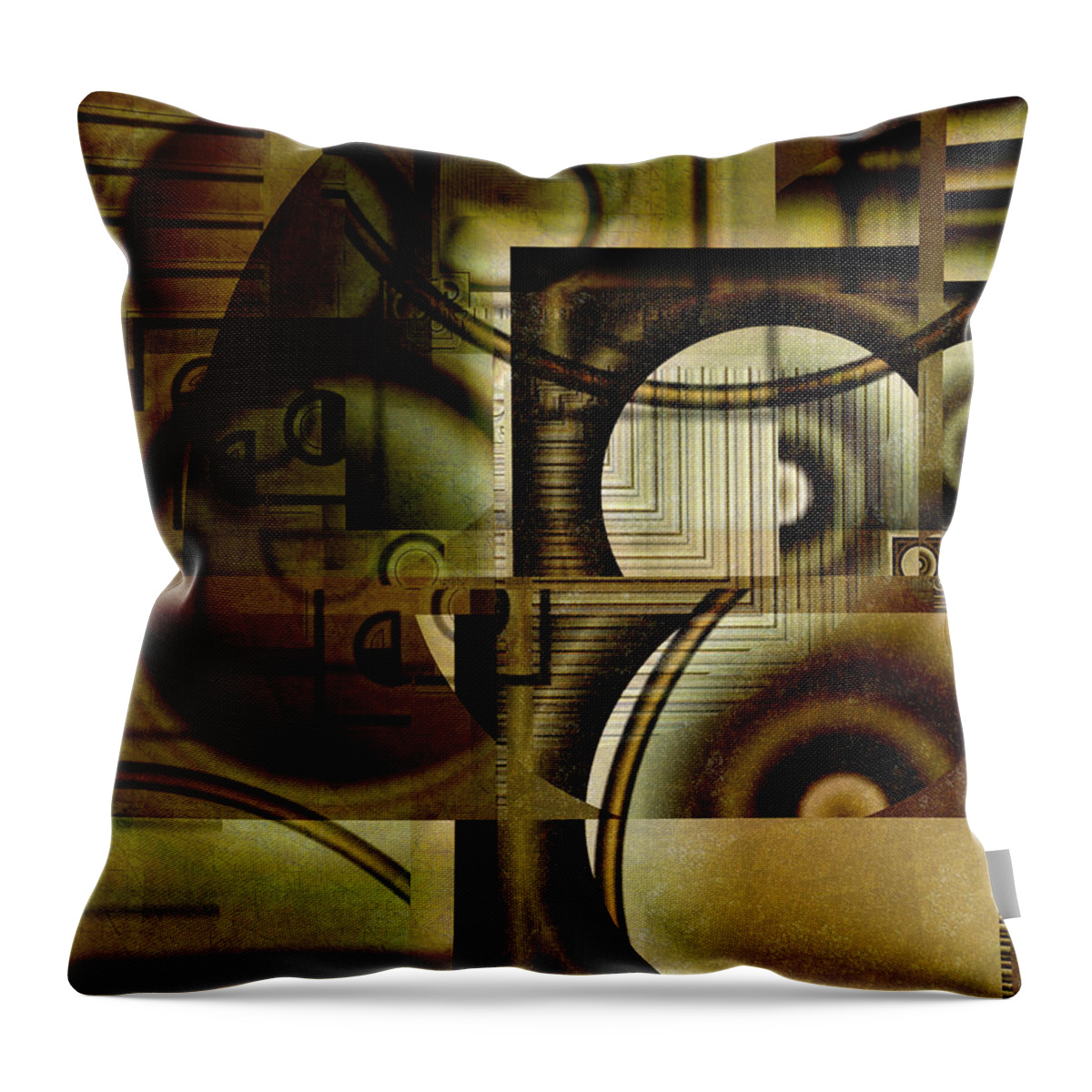 Vic Eberly Throw Pillow featuring the digital art Surround Sound by Vic Eberly