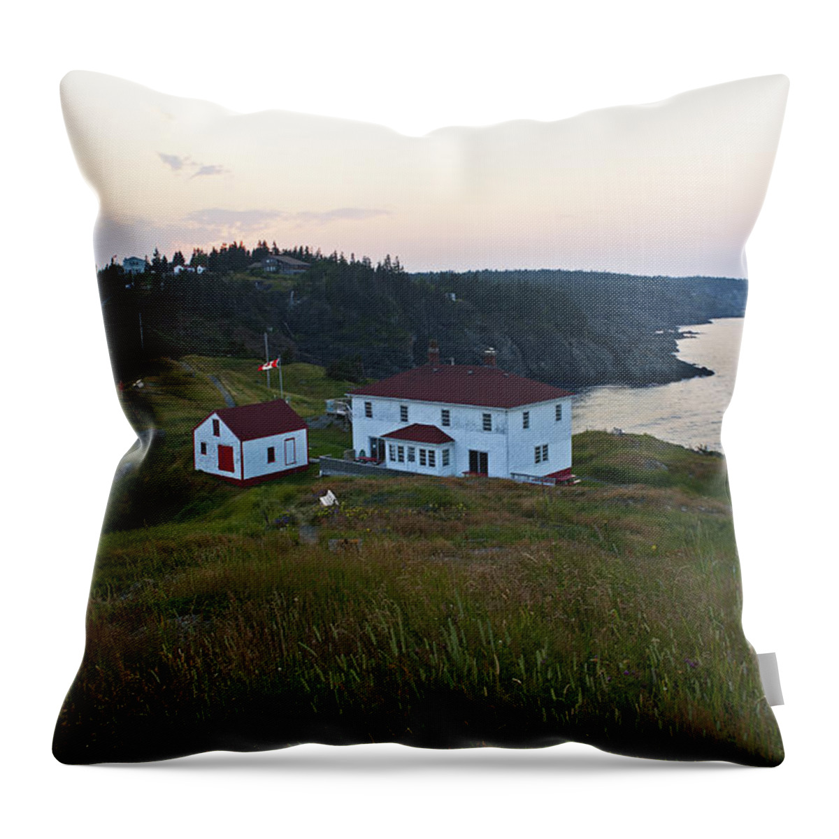 Festblues Throw Pillow featuring the photograph Swallowtail Keepers... by Nina Stavlund