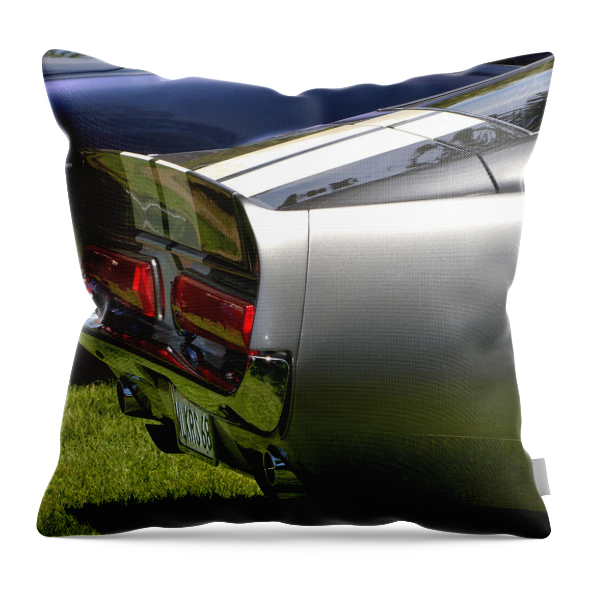Silver Throw Pillow featuring the photograph SWEET Ride by Dean Ferreira