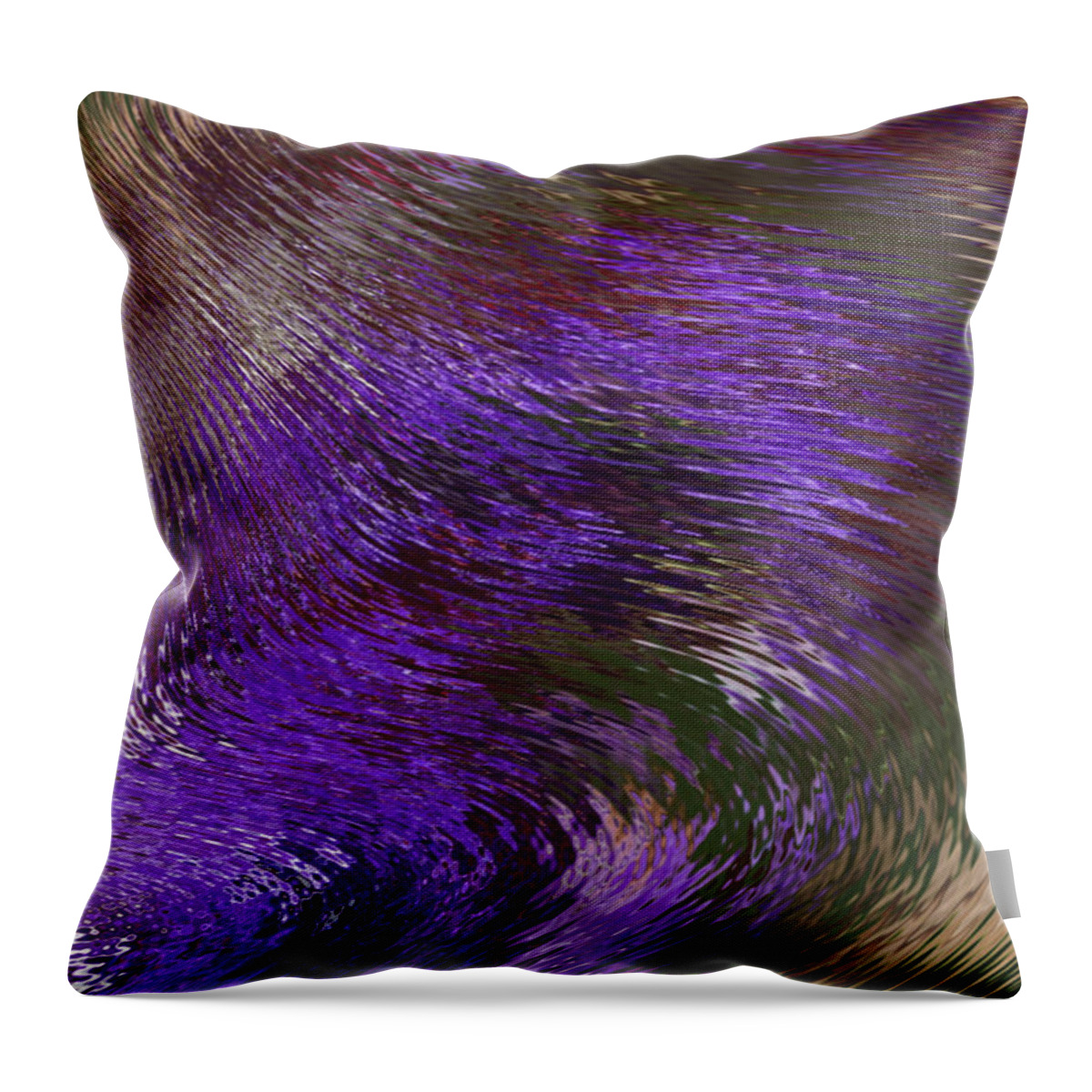 Swirls Of Life 4 Throw Pillow featuring the digital art Swirls of Life 4 by Ernest Echols