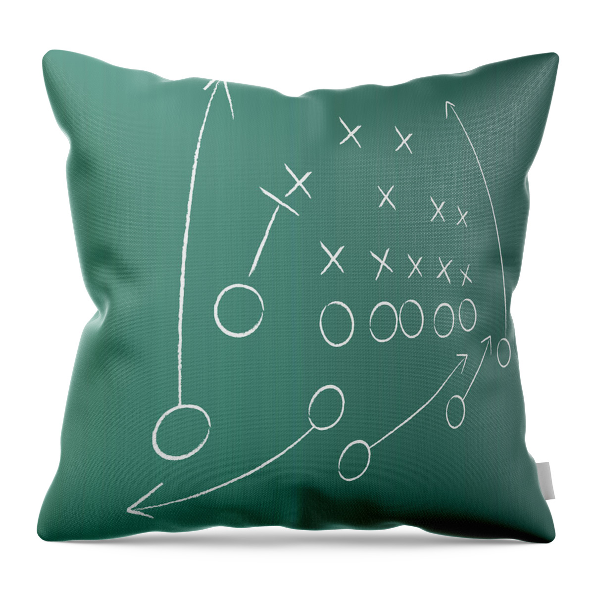 Strategy Throw Pillow featuring the digital art Tactical Plan by Lvcandy