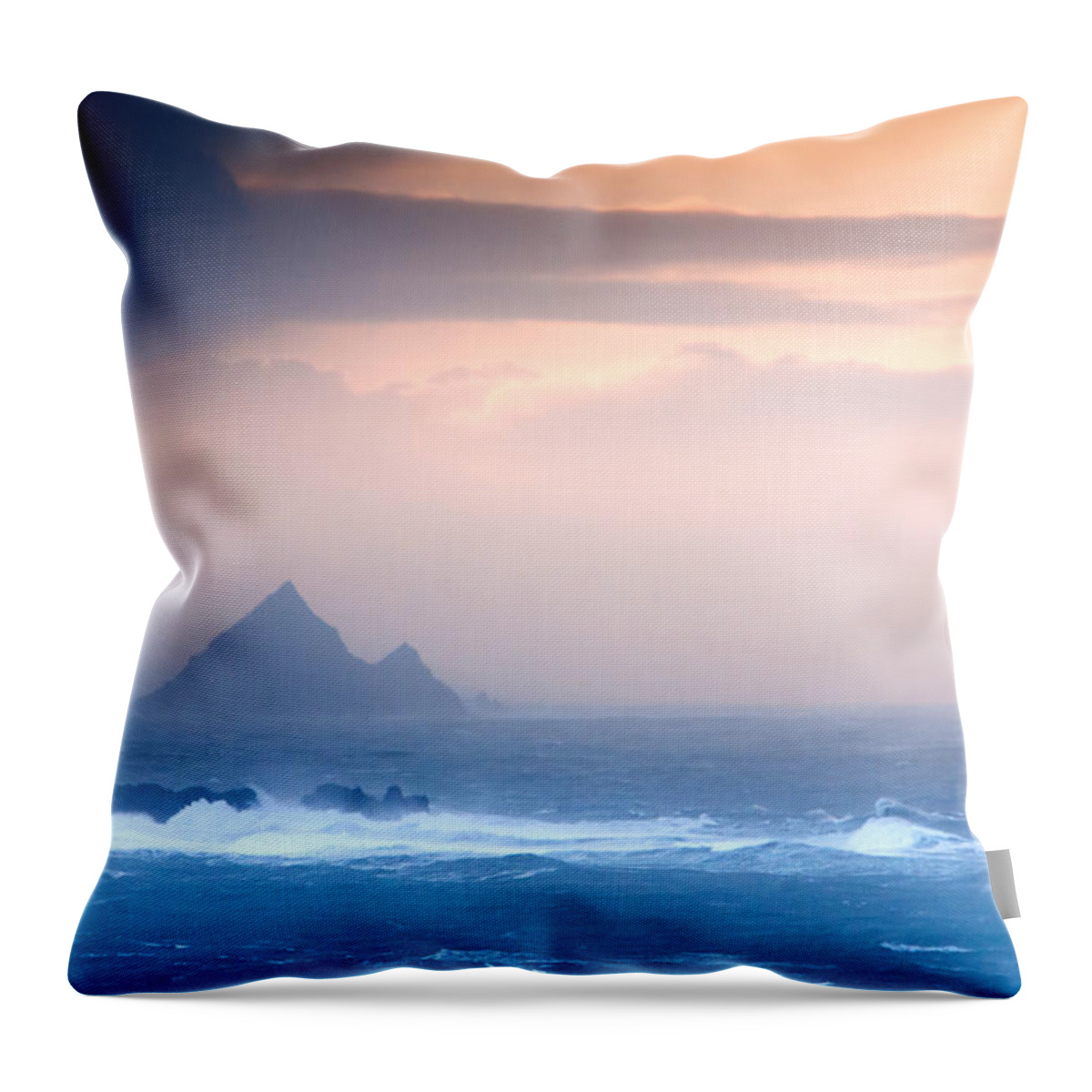 Tearagh Throw Pillow featuring the photograph Tearagh Island by Mark Callanan