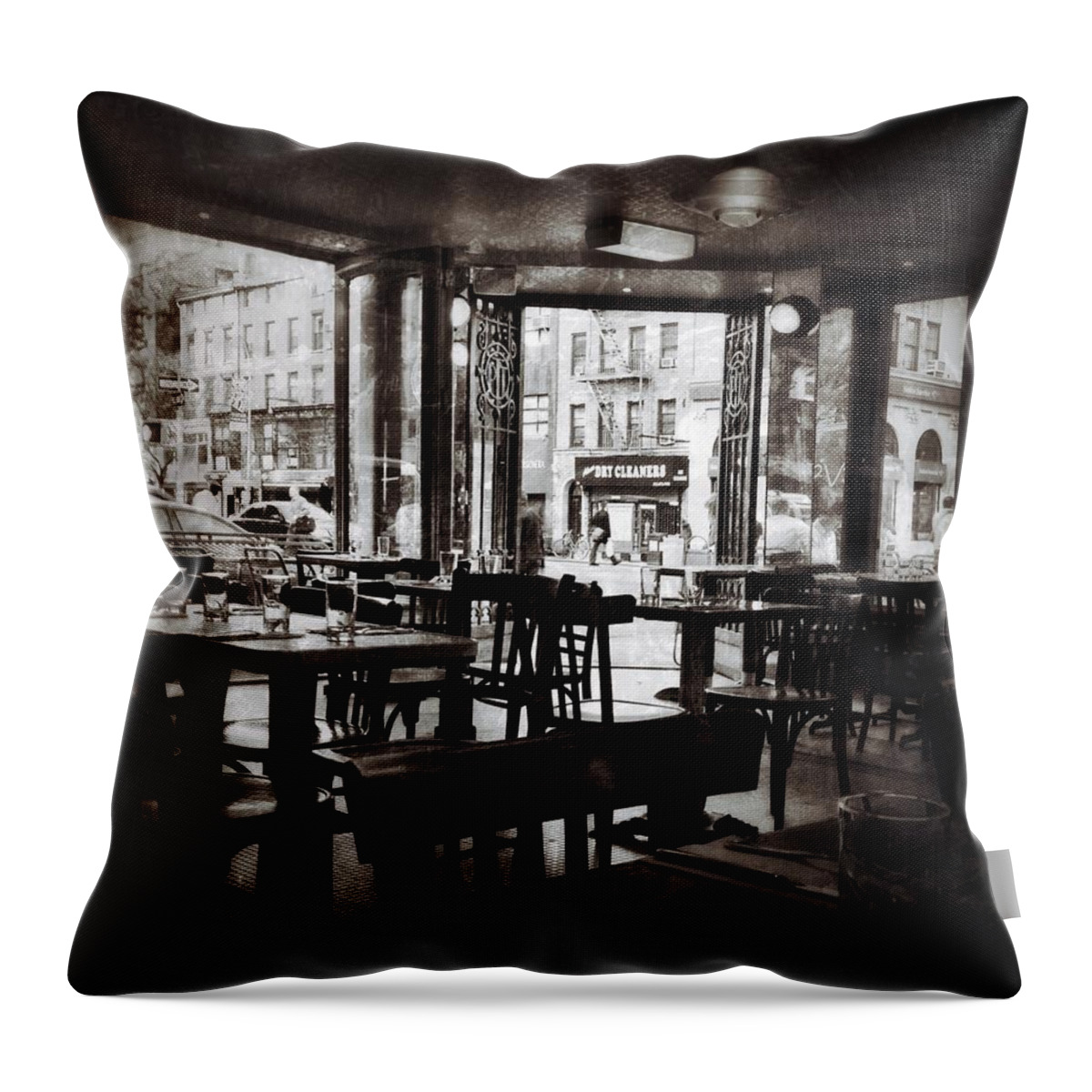 Belcourt Throw Pillow featuring the photograph The Belcourt by Natasha Marco