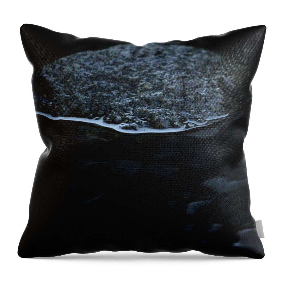 Cave Throw Pillow featuring the photograph The Cave by Amy Gallagher