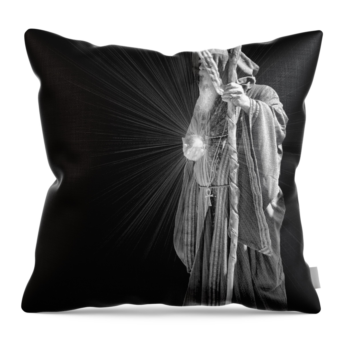 Crystal Throw Pillow featuring the photograph The Crystal by Kristin Elmquist