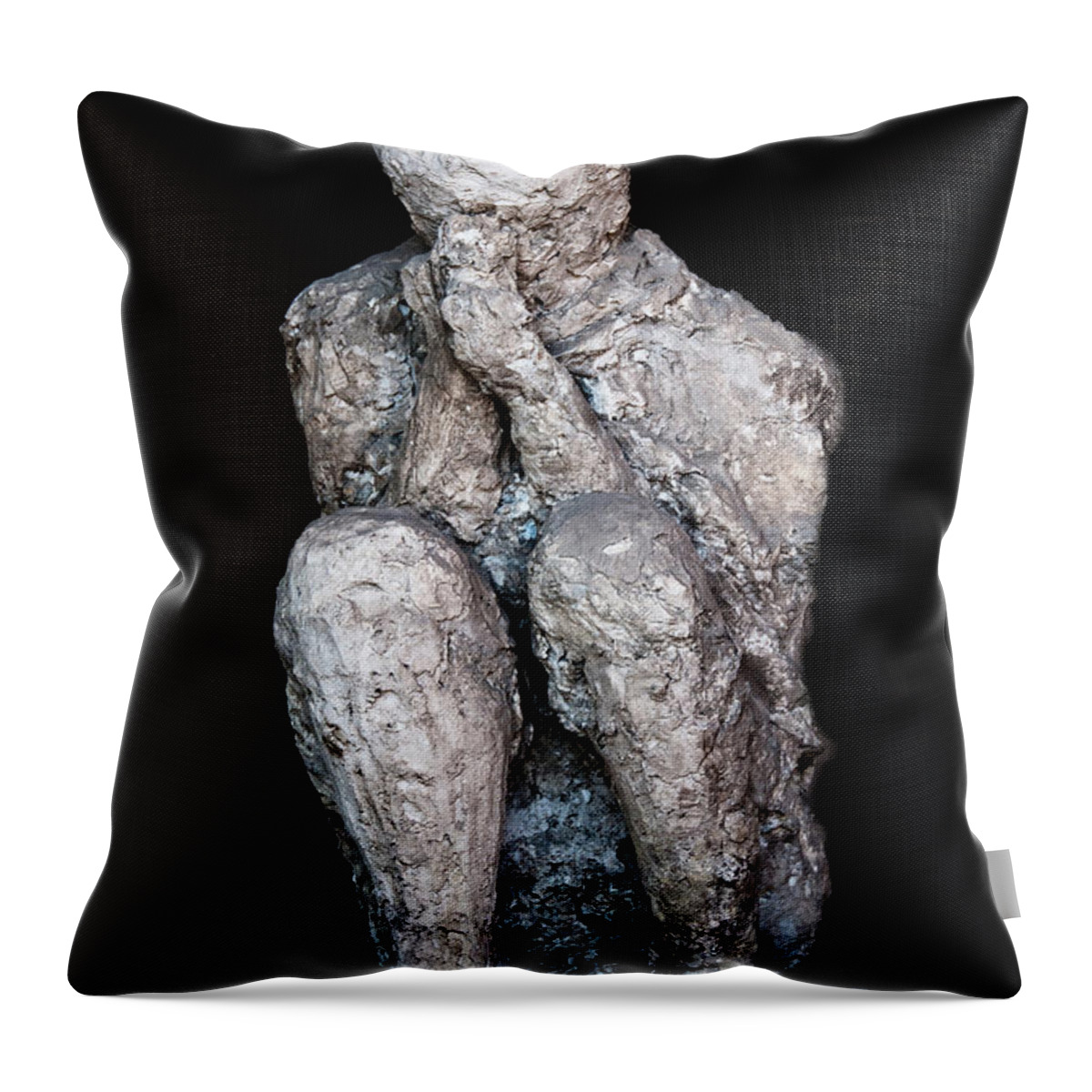 Pompeii Throw Pillow featuring the photograph The End by Marion Galt