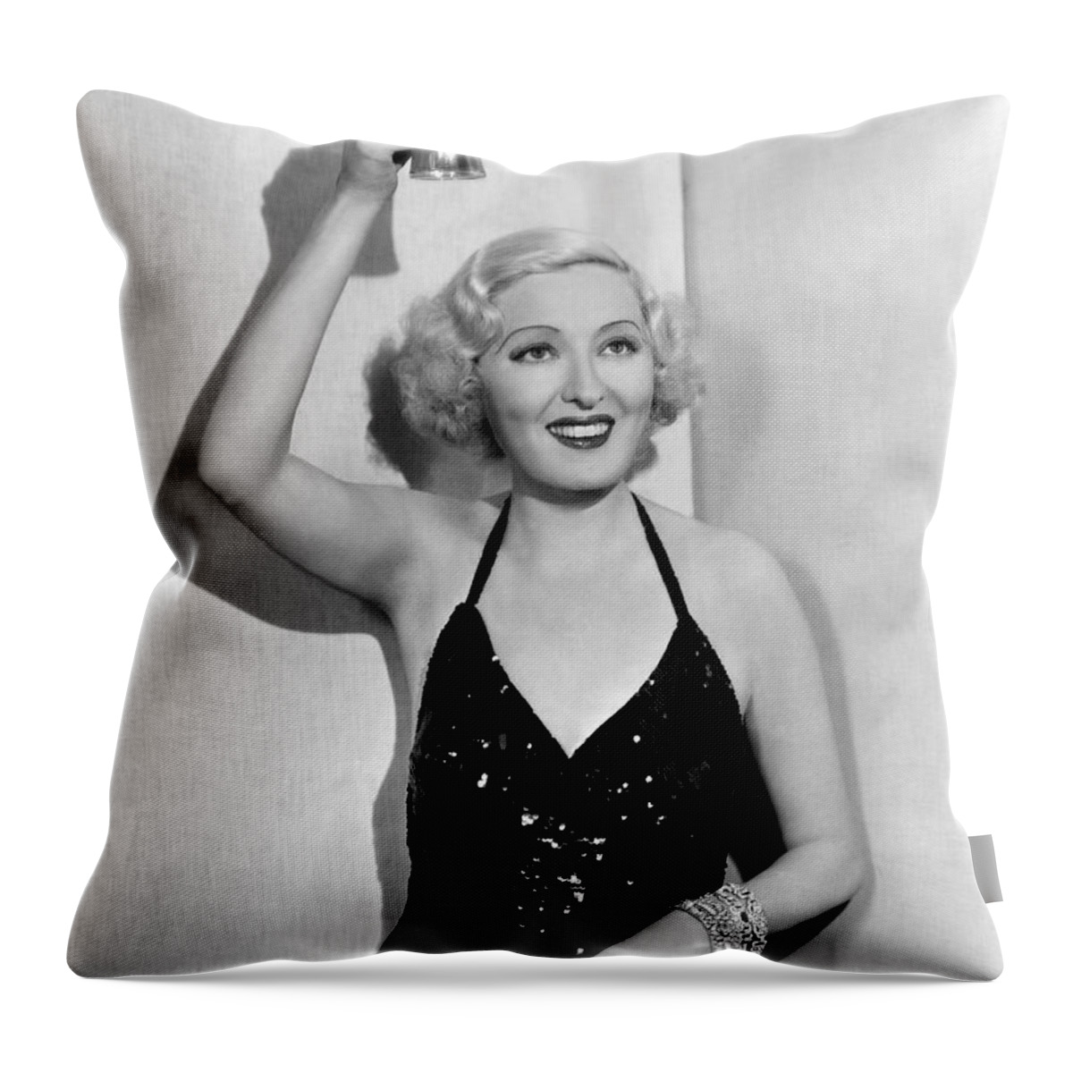 1933 Throw Pillow featuring the photograph The End Of Prohibition by Underwood Archives