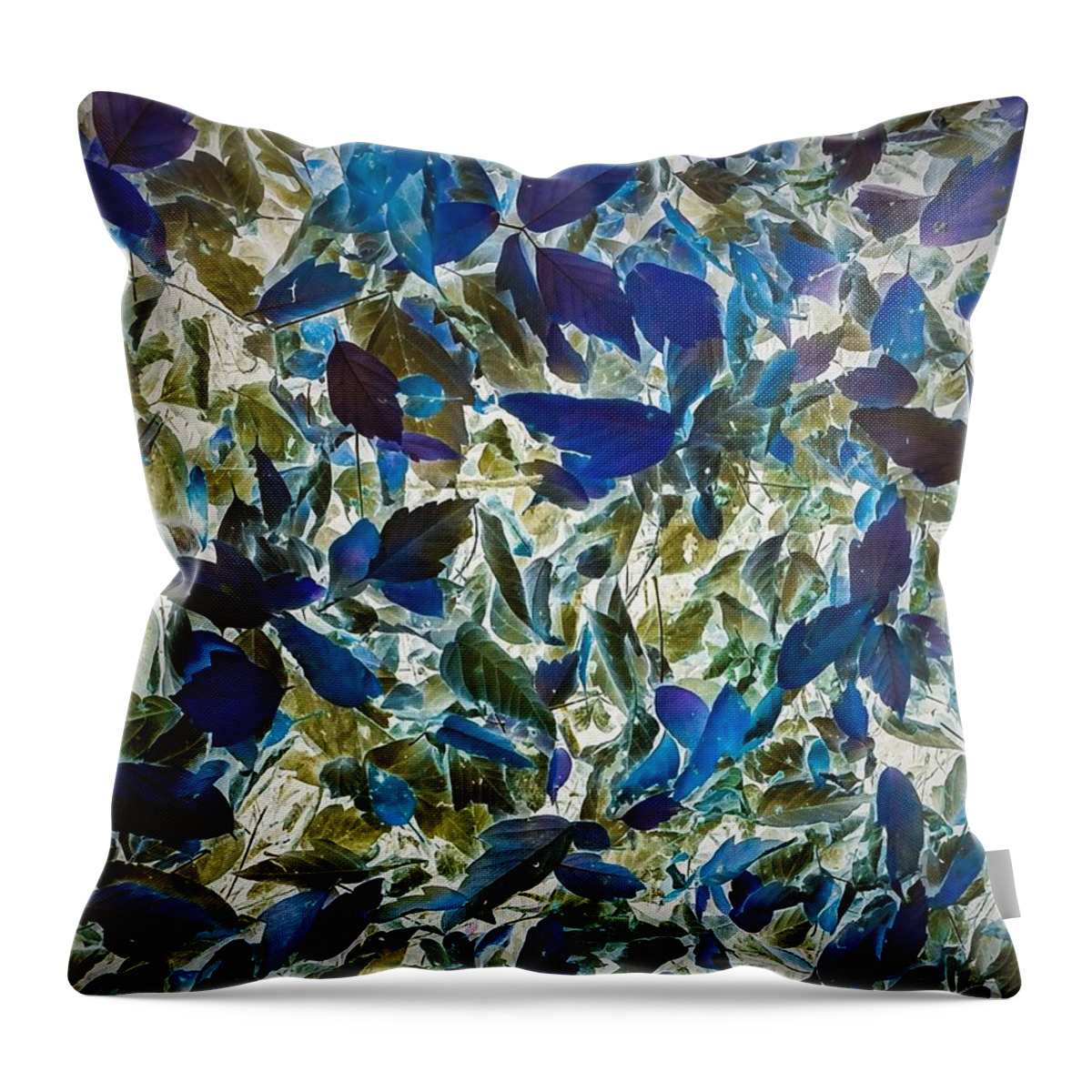 Fall Throw Pillow featuring the photograph The Leaves of Fall by William Wyckoff
