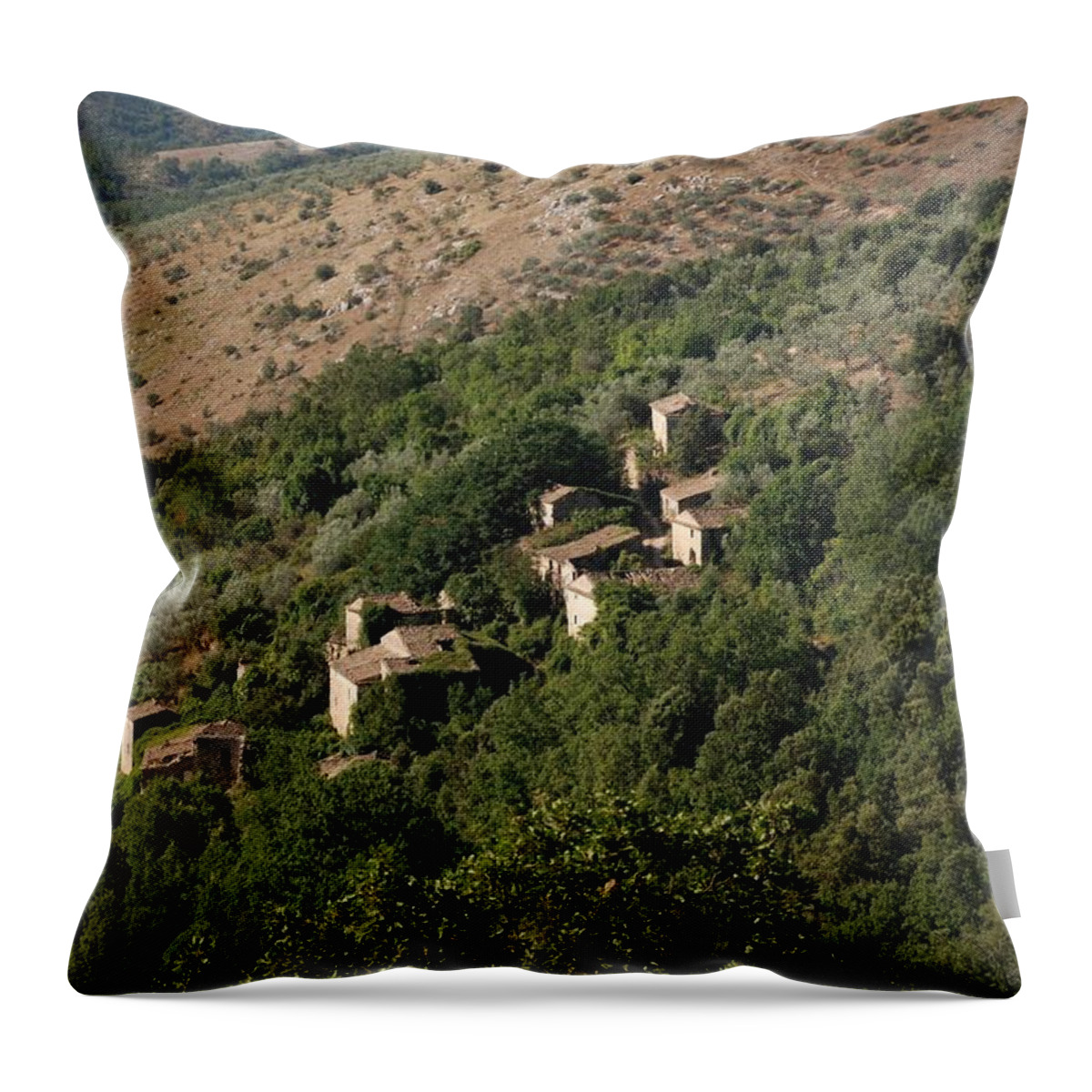 Old Throw Pillow featuring the photograph The old village by Dany Lison