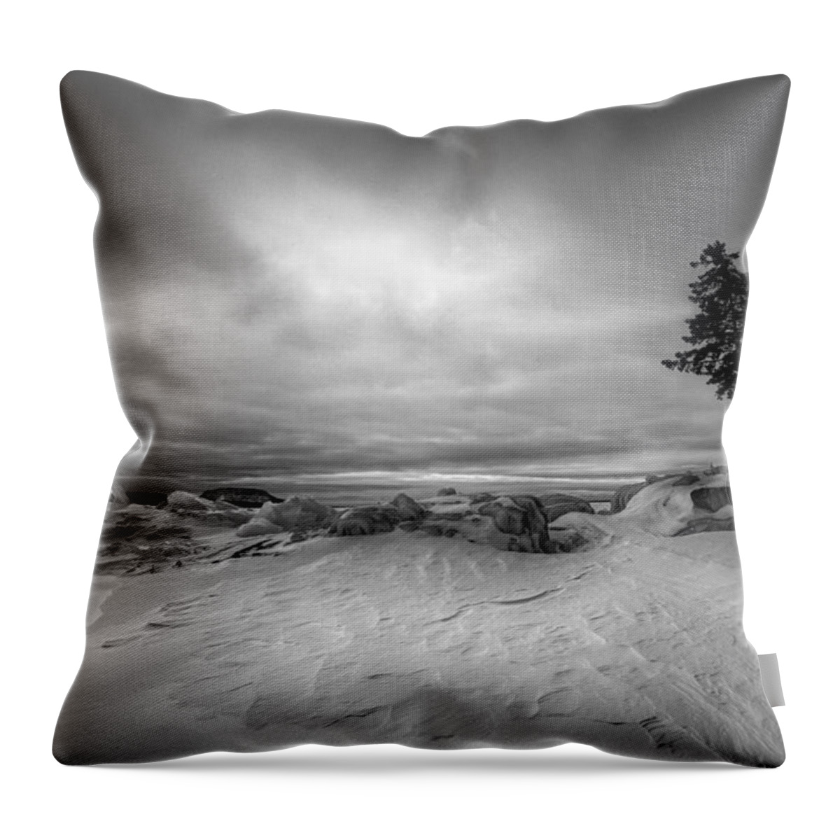 Aboriginal Throw Pillow featuring the photograph The Point by Jakub Sisak