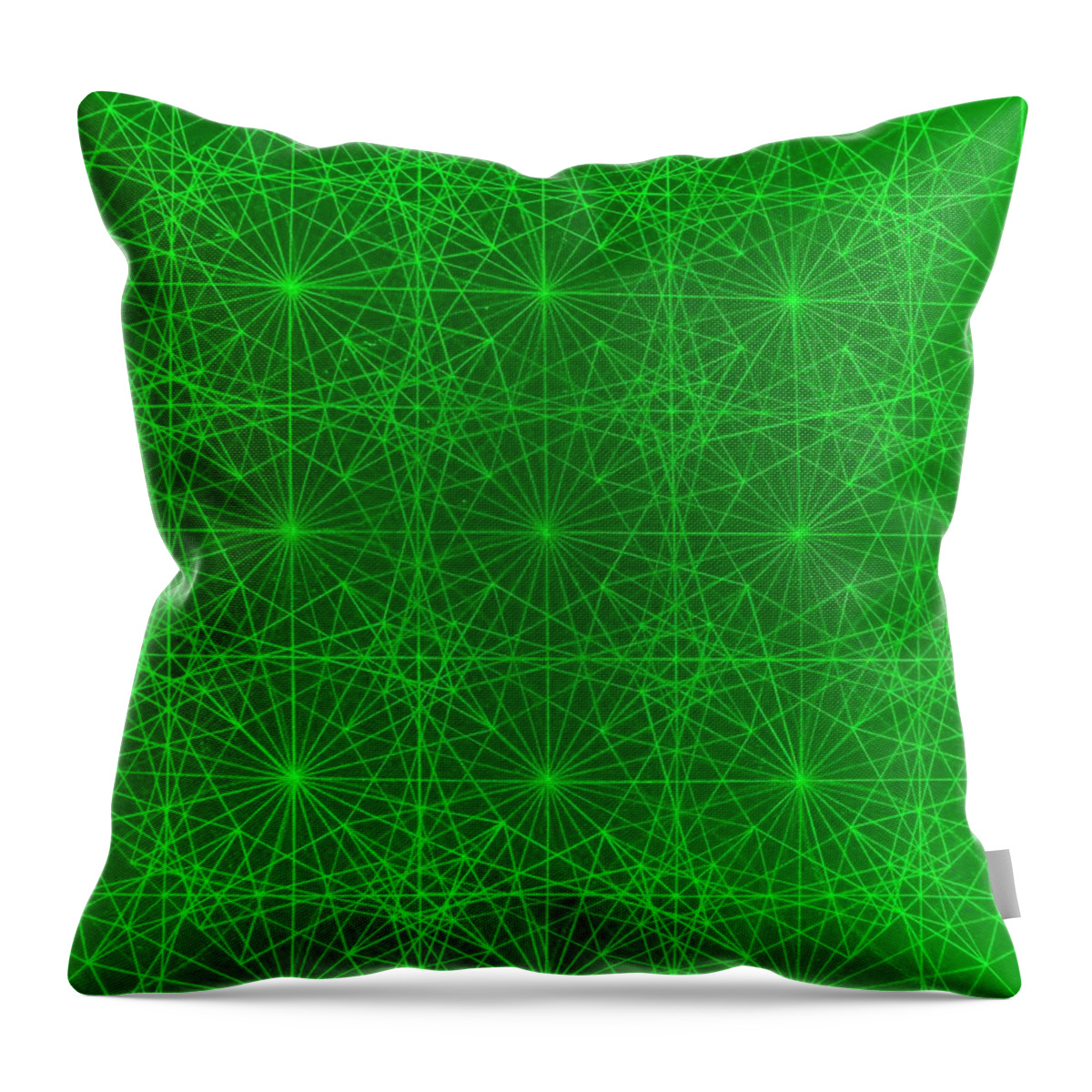 Fractal Throw Pillow featuring the drawing The Quantum Realm by Jason Padgett